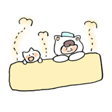 neko no kigurumi to neko sticker #12678209