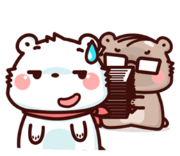 Mee pui pui Office (W) sticker #12678254