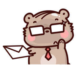 Mee pui pui Office (W) sticker #12678260