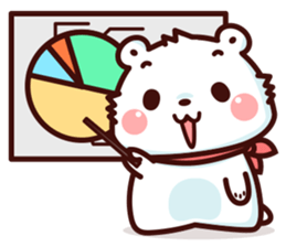 Mee pui pui Office (W) sticker #12678265