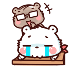 Mee pui pui Office (W) sticker #12678285