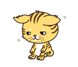 a stray cat "Nya" sticker #12678301