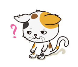 a stray cat "Nya" sticker #12678308