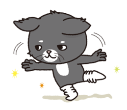 a stray cat "Nya" sticker #12678317