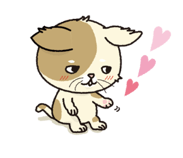 a stray cat "Nya" sticker #12678319