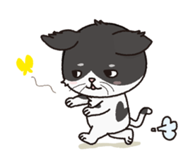 a stray cat "Nya" sticker #12678328