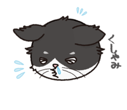 a stray cat "Nya" sticker #12678333