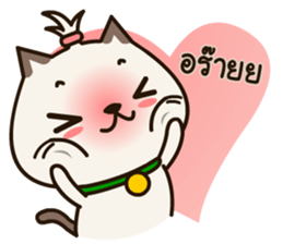 Fragile Bear & Angry Cat sticker #12678522