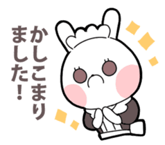 Maid rabbit sticker sticker #12678684