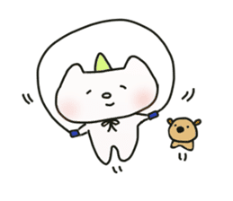 Uni & Mayo happy sticker! sticker #12679541