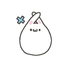 Very soft rabbit. sticker #12680422