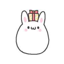 Very soft rabbit. sticker #12680450