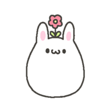 Very soft rabbit. sticker #12680457