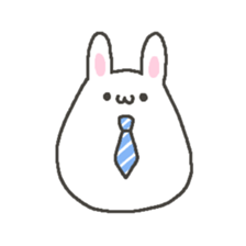 Very soft rabbit. sticker #12680459