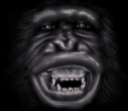 Gorilla of the darkness sticker #12681359