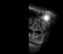 Gorilla of the darkness sticker #12681367