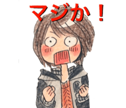 yurika coloredpencil kawaiisticker sticker #12681454