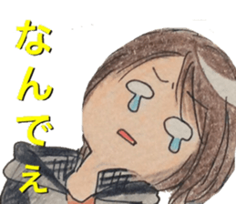 yurika coloredpencil kawaiisticker sticker #12681456