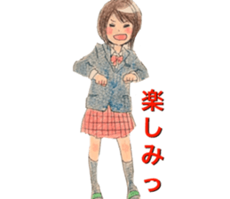 yurika coloredpencil kawaiisticker sticker #12681471