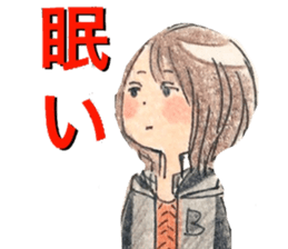 yurika coloredpencil kawaiisticker sticker #12681478