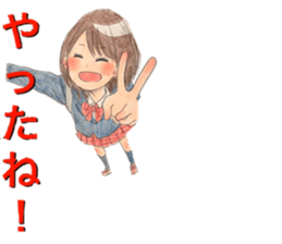 yurika coloredpencil kawaiisticker sticker #12681486