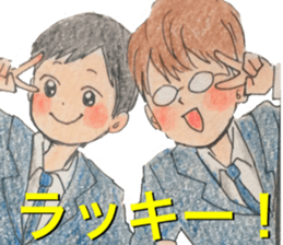 yurika coloredpencil kawaiisticker sticker #12681493