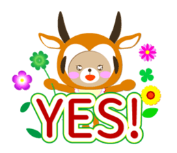 Baby Bear "Gazelle senior" sticker #12682235