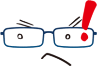 fun glasses sticker #12682254