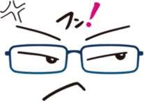 fun glasses sticker #12682256