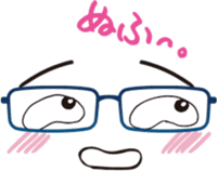 fun glasses sticker #12682269