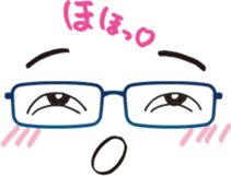 fun glasses sticker #12682270
