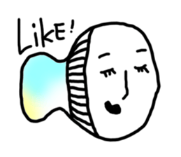 Facial reef sticker #12683883