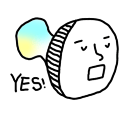 Facial reef sticker #12683887