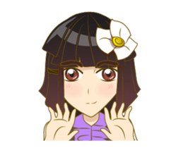 Litle Girl sticker #12683904