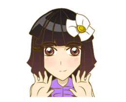 Litle Girl sticker #12683904