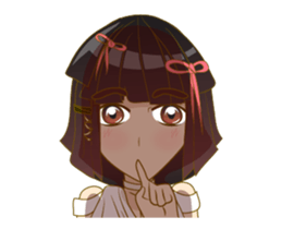 Litle Girl sticker #12683908