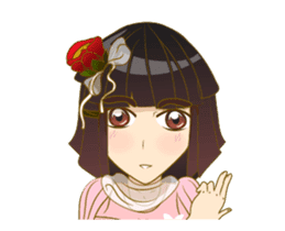 Litle Girl sticker #12683910