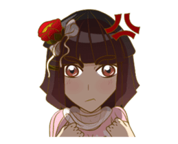 Litle Girl sticker #12683913