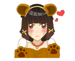 Litle Girl sticker #12683914