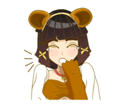 Litle Girl sticker #12683917