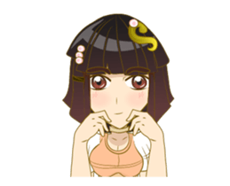 Litle Girl sticker #12683919