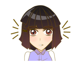 Litle Girl sticker #12683924