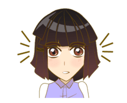 Litle Girl sticker #12683924