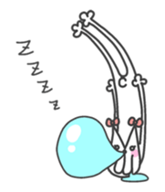 Hyper moving usaneko sticker #12684250