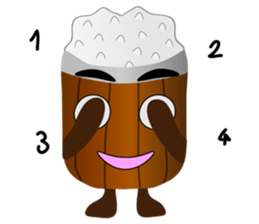 Thank khao - Phak whan sticker #12684258