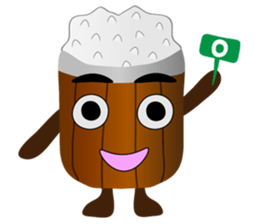 Thank khao - Phak whan sticker #12684266