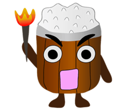 Thank khao - Phak whan sticker #12684270