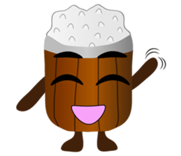 Thank khao - Phak whan sticker #12684273