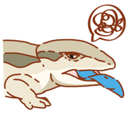 Blue Tongue Skink sticker #12684481
