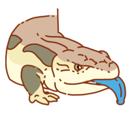 Blue Tongue Skink sticker #12684482